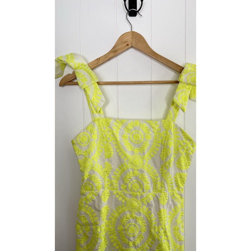 Adelyn Rae Embroidered Neon Maxi Dress Sleeveless Mermaid‎ Size S - Picture 3 of 13
